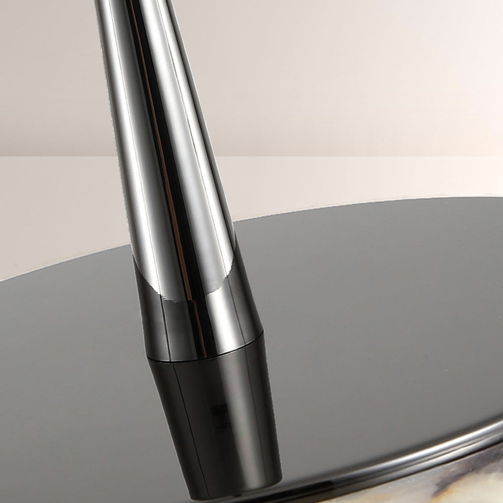 Vitrella Low-Profile Marble-Effect Linear Pendant(1/2/3-Head) - thebelacan