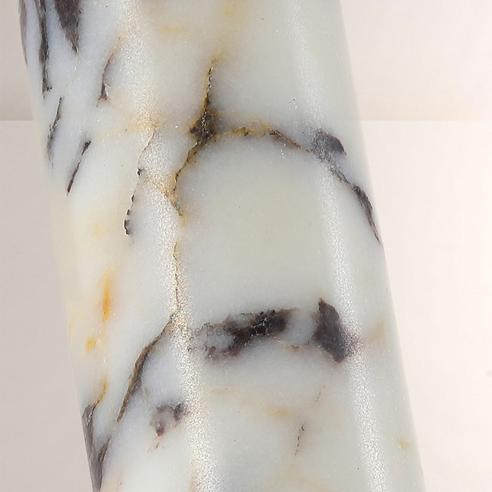 Vitrella Tall Cylinder Marble Pendant - thebelacan