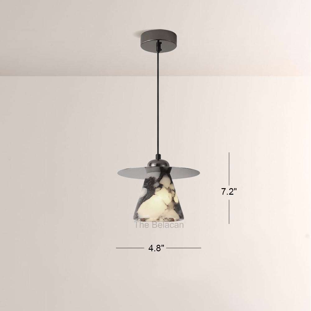 Vitrella Tapered Marble Pendant(1/3-Head) - thebelacan