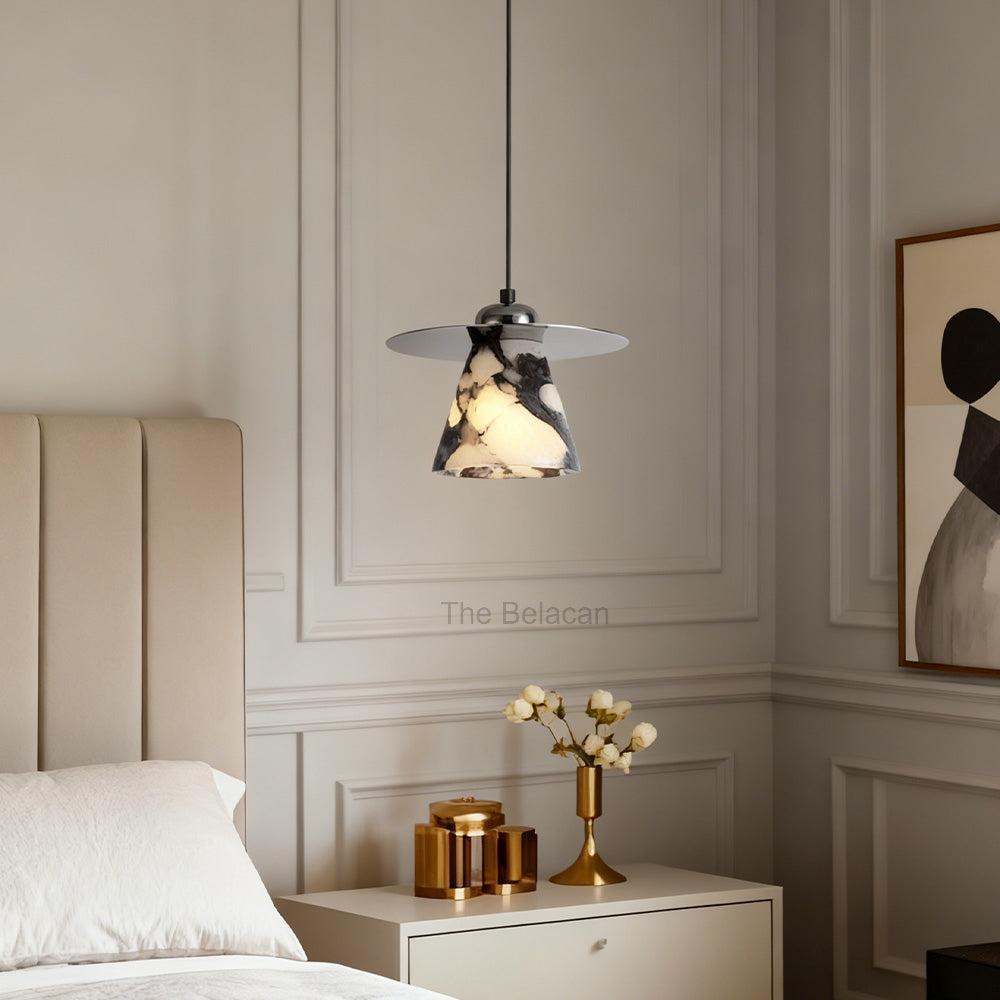 Vitrella Tapered Marble Pendant(1/3-Head) - thebelacan