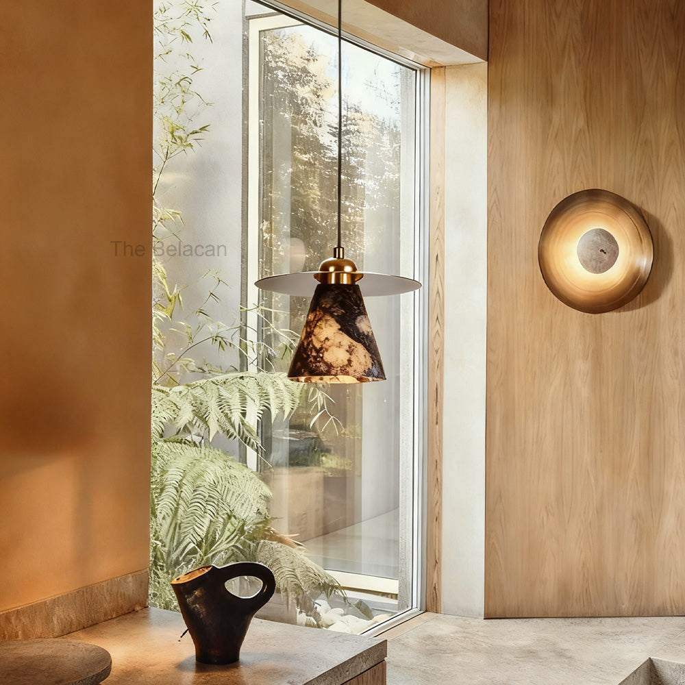 Vitrella Tapered Marble Pendant(1/3-Head) - thebelacan