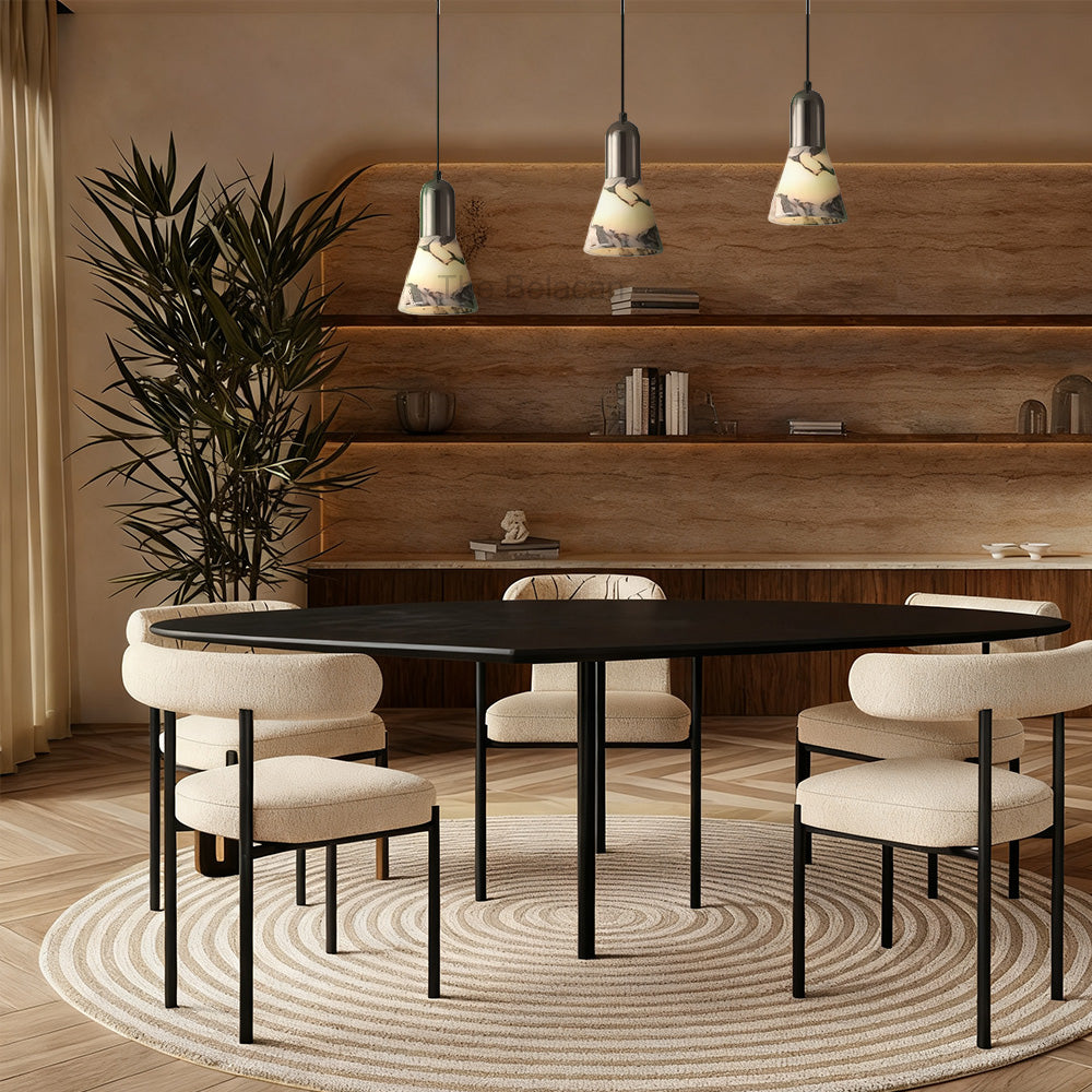 Vitrella Tapered Marble Shade Pendant(1/2/3-Head) - thebelacan