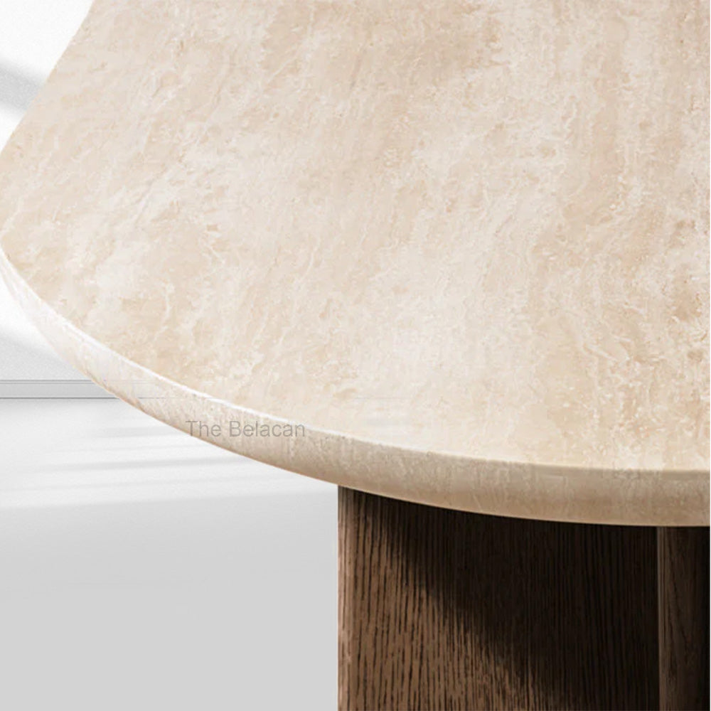 Vivian Cross-Base Rectangular Dining Table - thebelacan