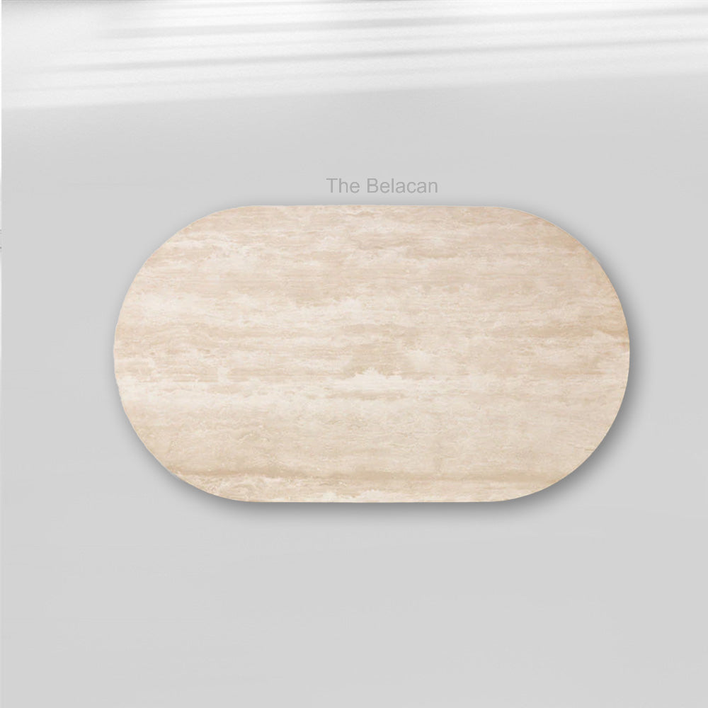 Vivian Cross-Base Rectangular Dining Table - thebelacan