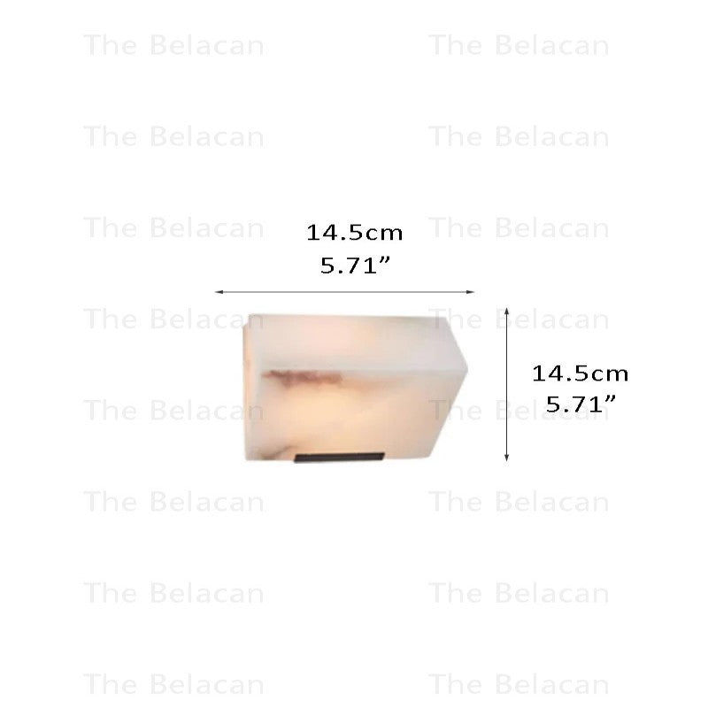 Alabaster Beimo Wall Sconce - thebelacan