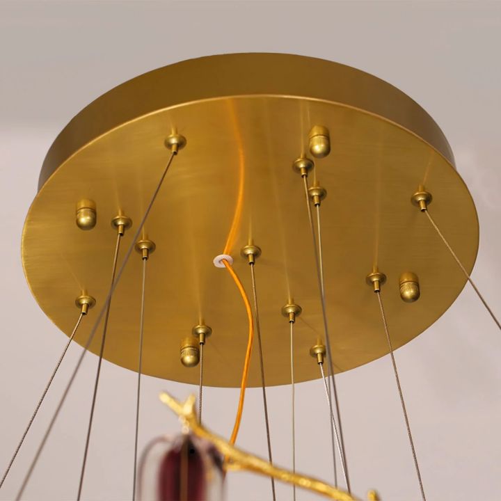 Waterfall Crystal Branch Chandelier - thebelacan