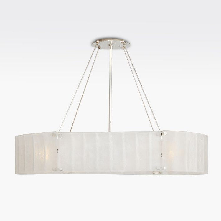 Willamette Oval Crystal Chandelier 48" - thebelacan