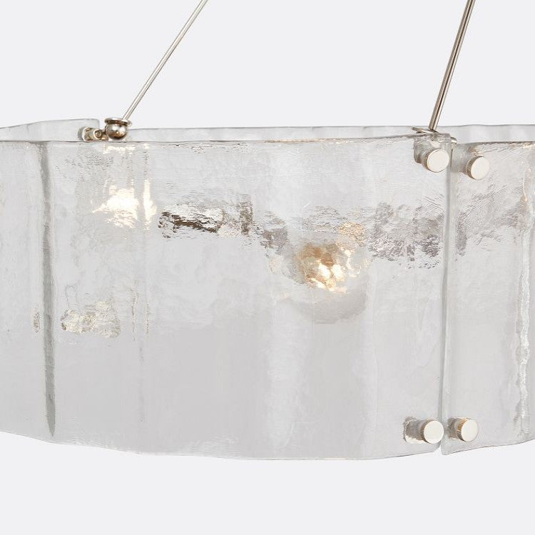 Willamette Oval Crystal Chandelier 48" - thebelacan