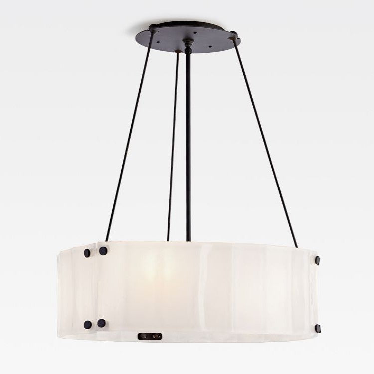 Willamette Round Crystal Chandelier 24" - thebelacan