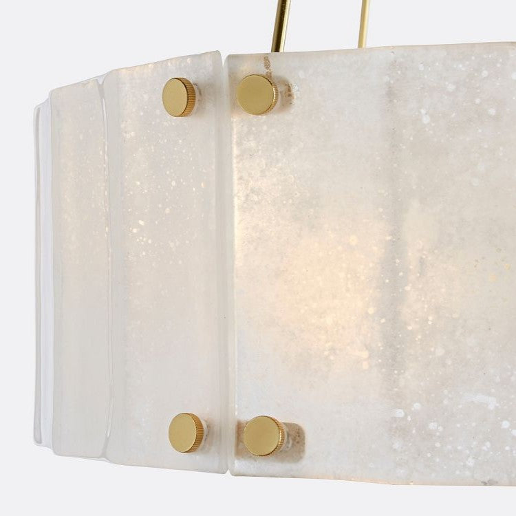 Willamette Round Crystal Chandelier 32" - thebelacan