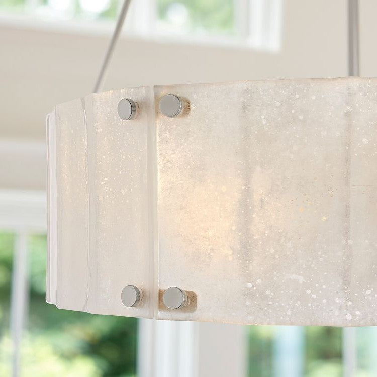 Willamette Round Crystal Chandelier 32" - thebelacan