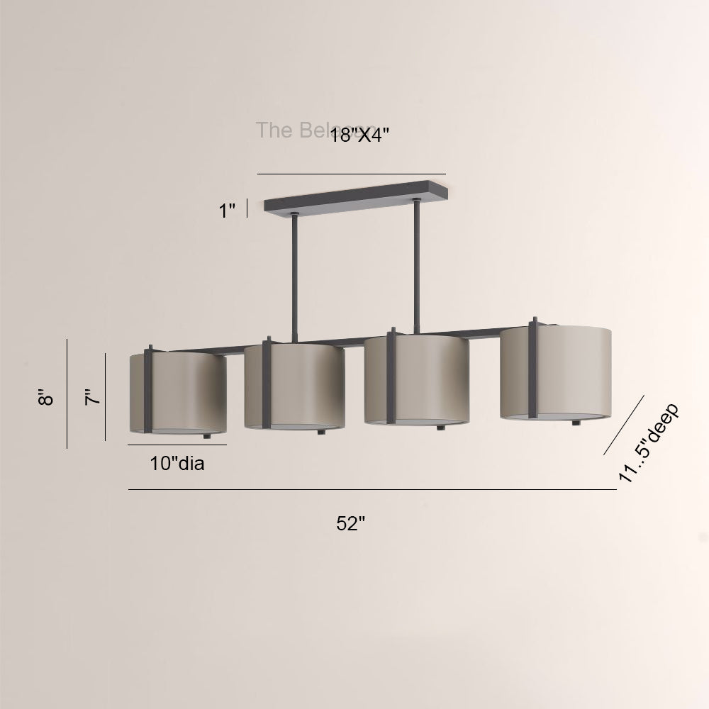 Zenobia Linear Chandelier - thebelacan