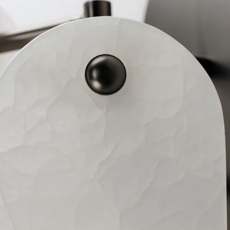 Studio M Alabaster Megalith Wall Sconce - thebelacan