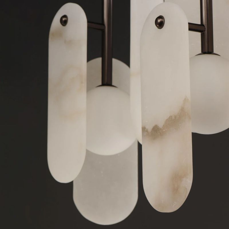 Alabaster Studio M Megalith 5-Light Pendant - thebelacan