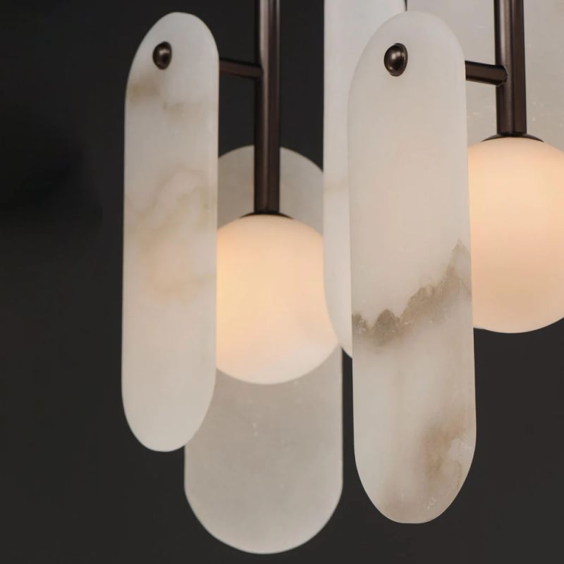 Alabaster Studio M Megalith 5-Light Pendant - thebelacan