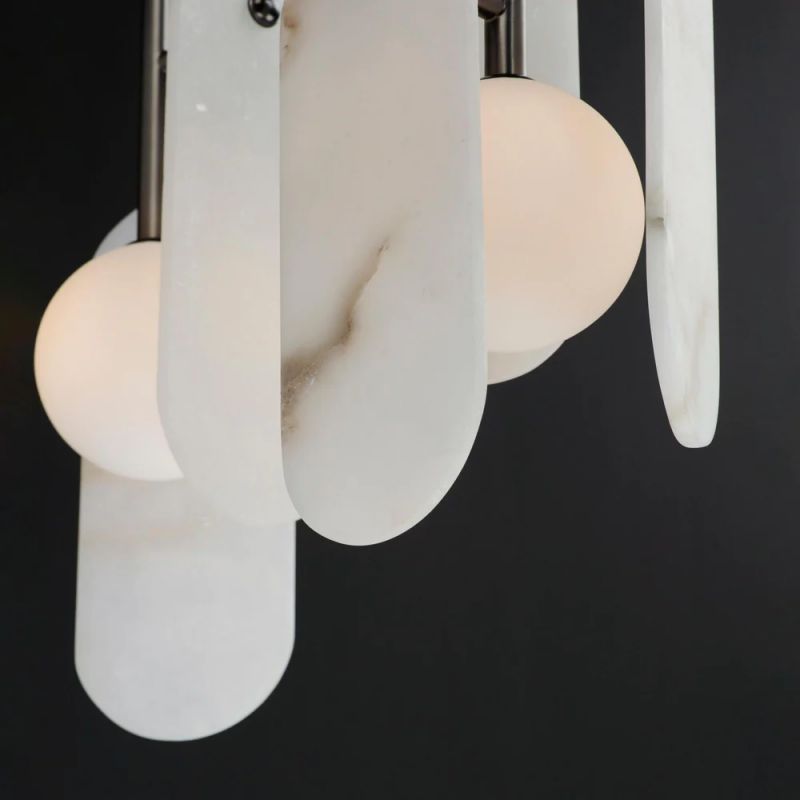 Alabaster Studio M Megalith 5-Light Pendant - thebelacan