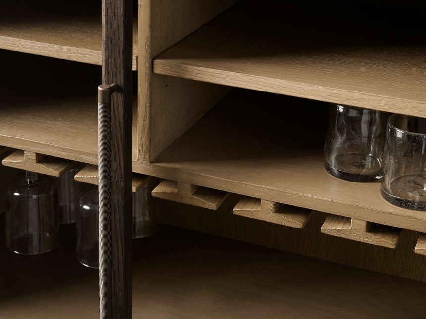 Heidi Low Bar Cabinet 36"W - thebelacan