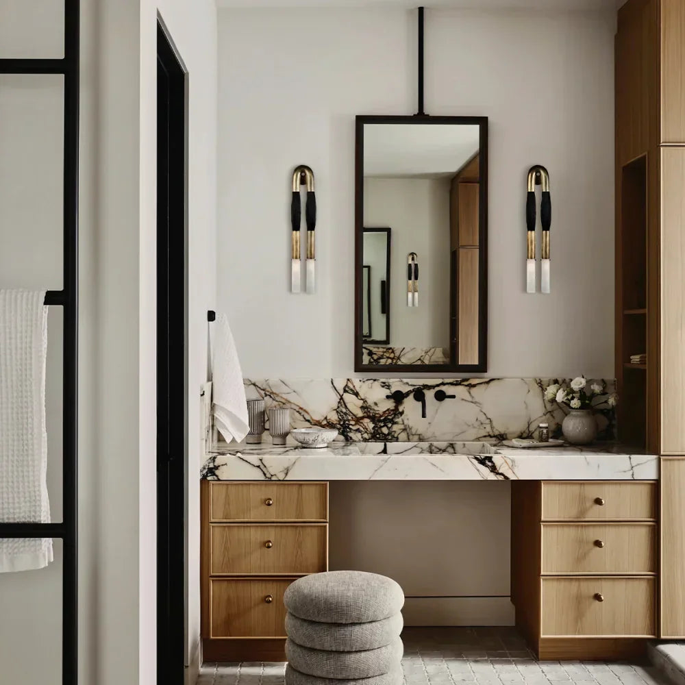 Horsehair Wall Sconce Lamp - thebelacan