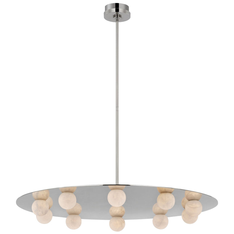Kelly Wearstler Alabaster Pertica 36" Ten Light Chandelier - thebelacan