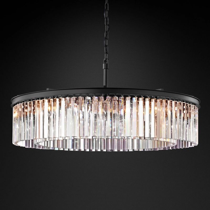 Rhy Round Chandelier 32"D/43"D - thebelacan