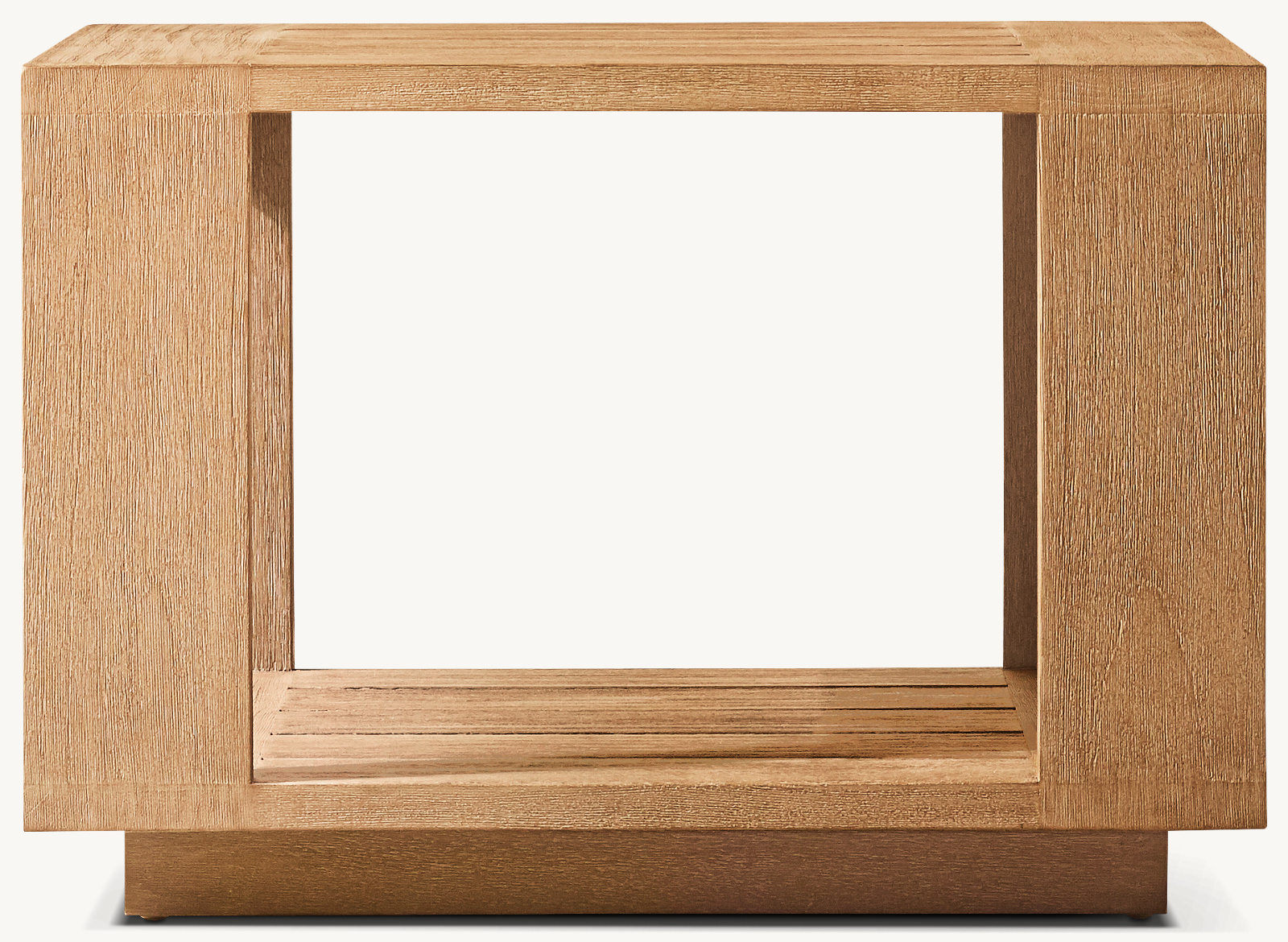 Marbella Teak Open Square Side Table