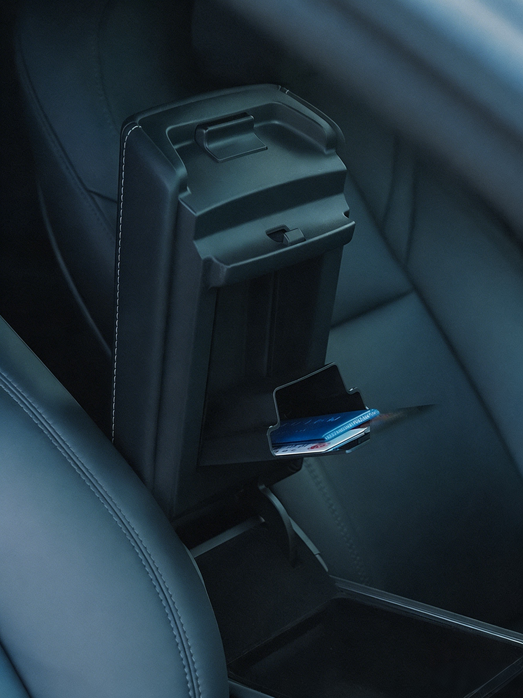 Magnetic Center Console Armrest Storage Organizer Box Accessory for Tesla Model 3 / Model Y / Model YL