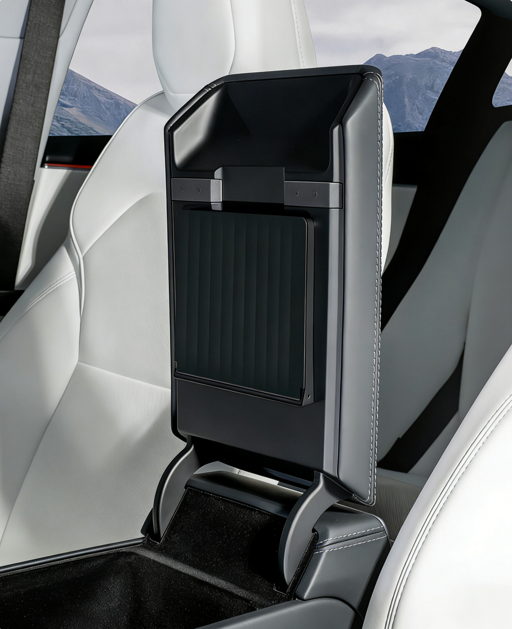 Magnetic Center Console Armrest Storage Organizer Box Accessory for Tesla Model 3 / Model Y / Model YL