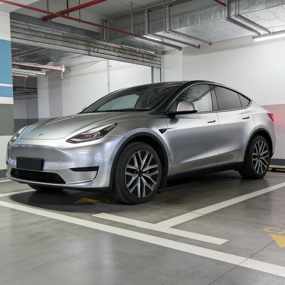 19" Wheel Hub Caps (Set of 4) for Tesla Model Y – Full Coverage Aero Wheel Covers