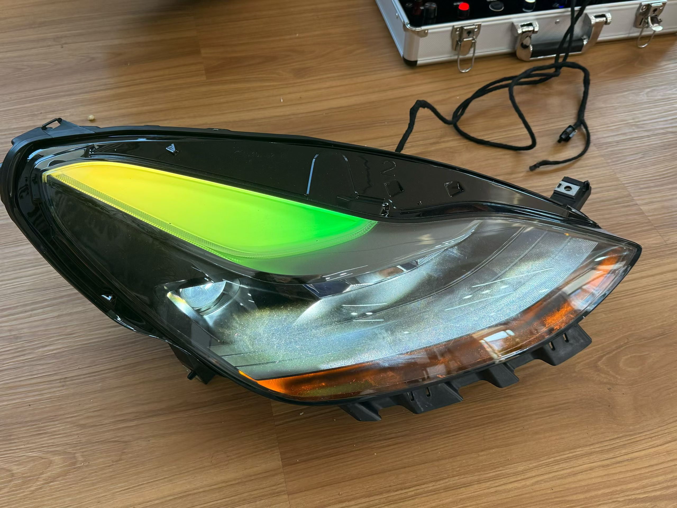 Tesla RGB Headlights & Tail Lights Kit – App-Controlled Color & Dynamic Flow for Model Y 2020 - 2024