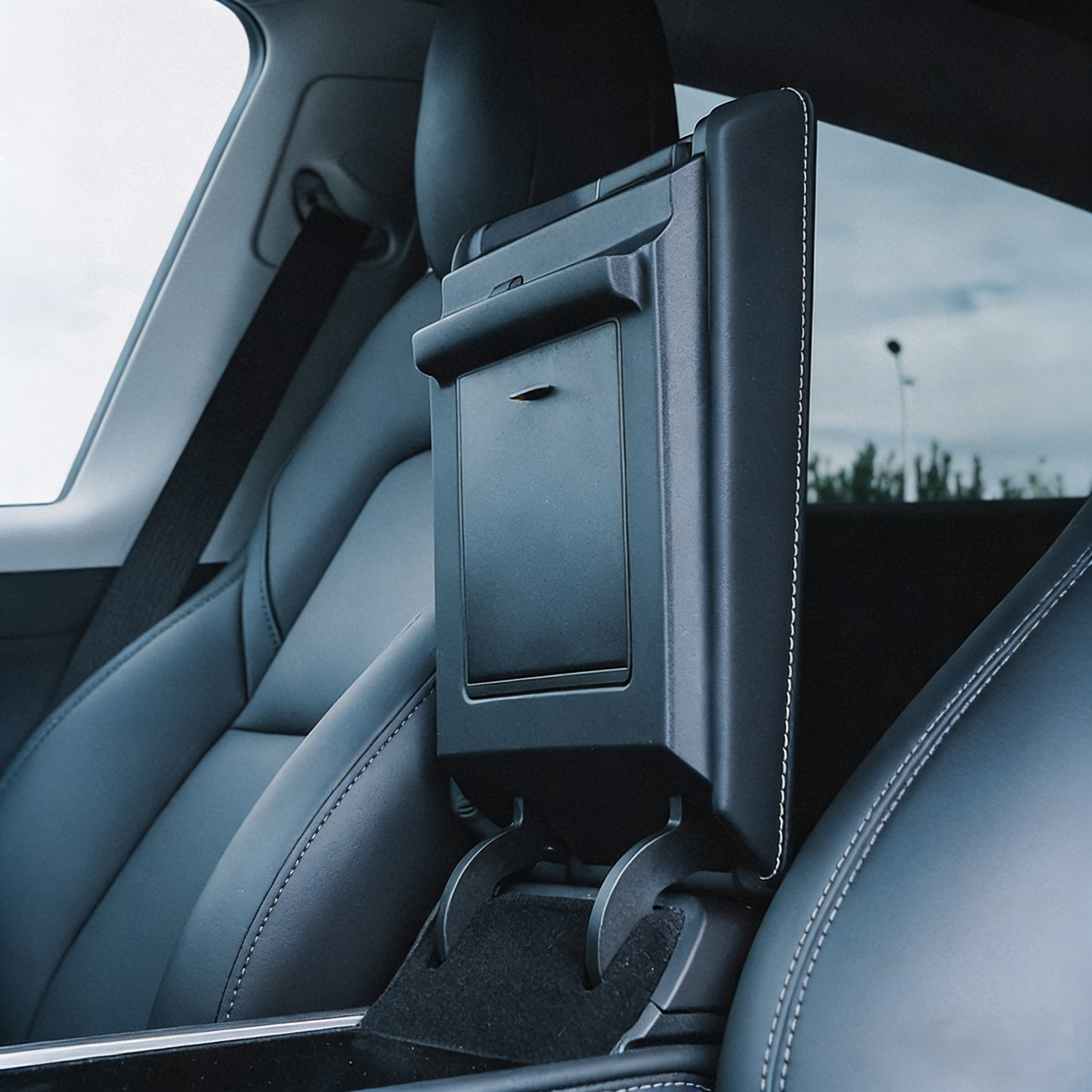 Magnetic Center Console Armrest Storage Organizer Box Accessory for Tesla Model 3 / Model Y / Model YL