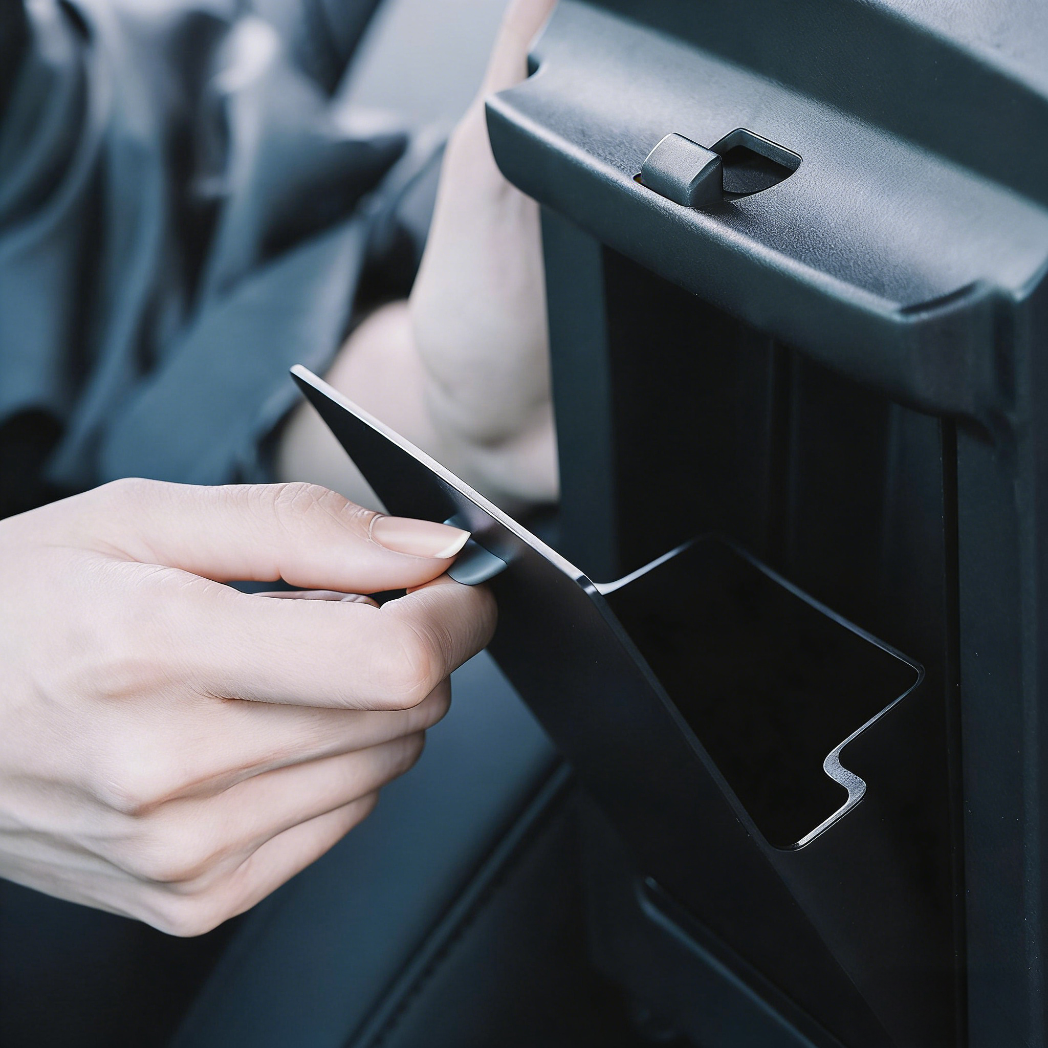 Magnetic Center Console Armrest Storage Organizer Box Accessory for Tesla Model 3 / Model Y / Model YL