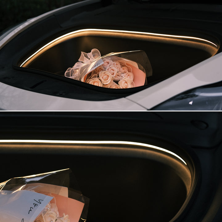 Frunk LED Light Strip for Tesla Model 3 (2017–2023) – Waterproof Front Trunk Ambient Lighting Kit