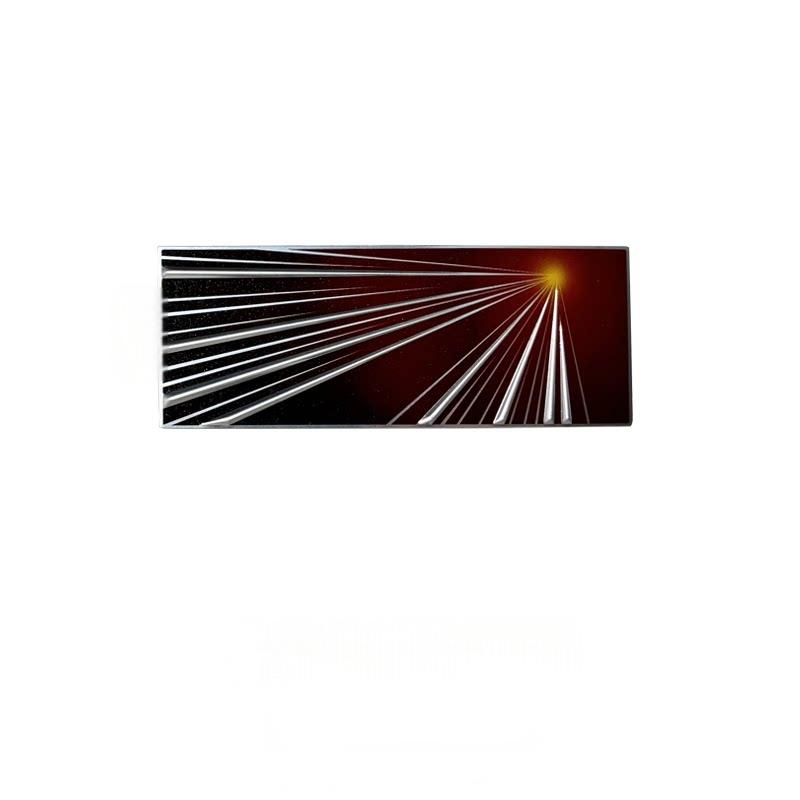 Tesla Model Y / 3/ S/ X Plaid Badge Emblem – Rear Trunk Logo Sticker, Performance Style Exterior Upgrade