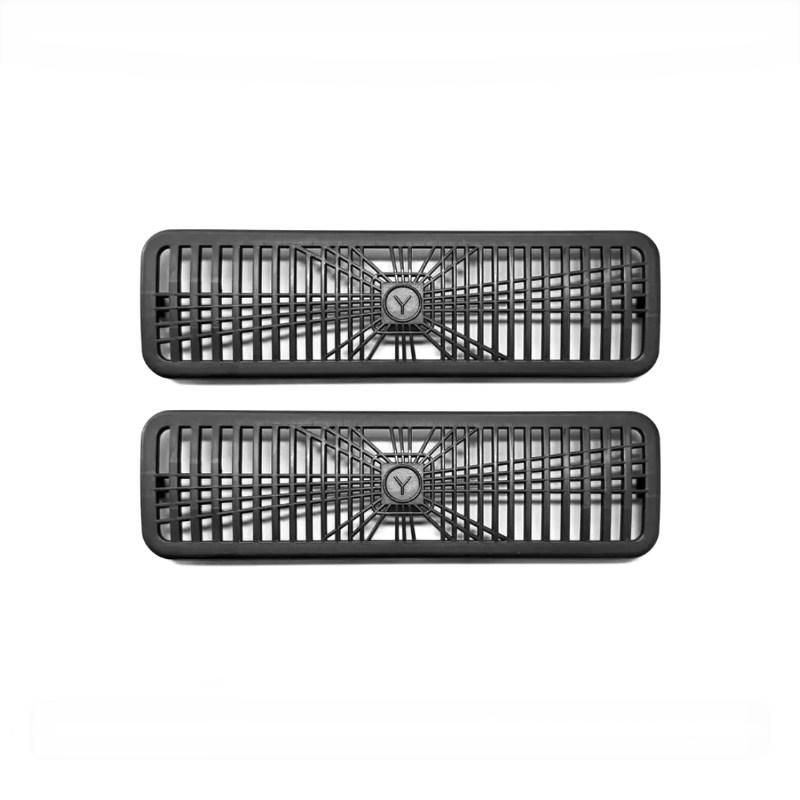 Under Seat Air Vent Cover Protection Mesh for Tesla Model 3 / Tesla Model Y Air Conditioning Vent Trim Accessory