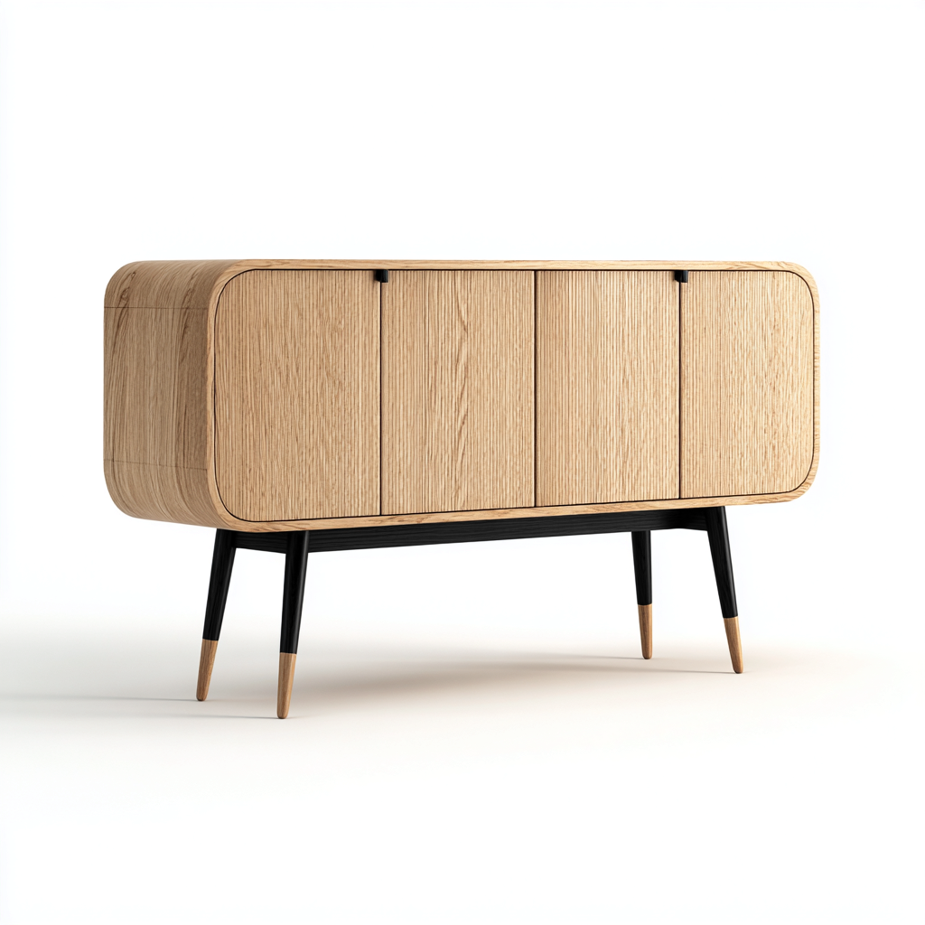 Mobile TV da soggiorno per soggiorno in pannelli MDF 180x40x70 cm - marrone - design moderno-Oakupmart