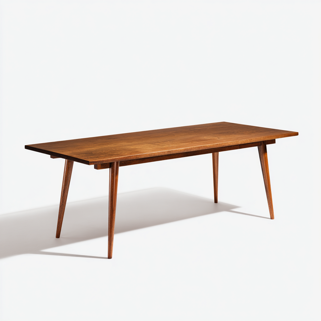 Tavolo da pranzo in legno per sala da pranzo 180x90x75 cm - marrone - design moderno-Oakupmart