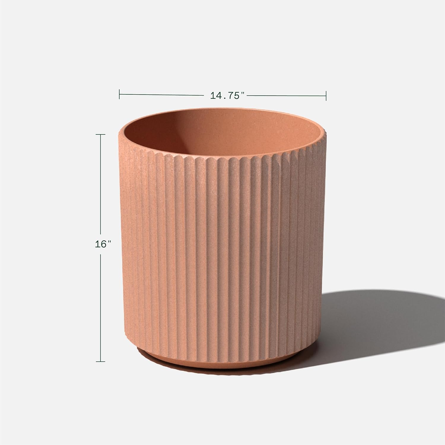 Round Planter for Porch, Patio, Backyard 