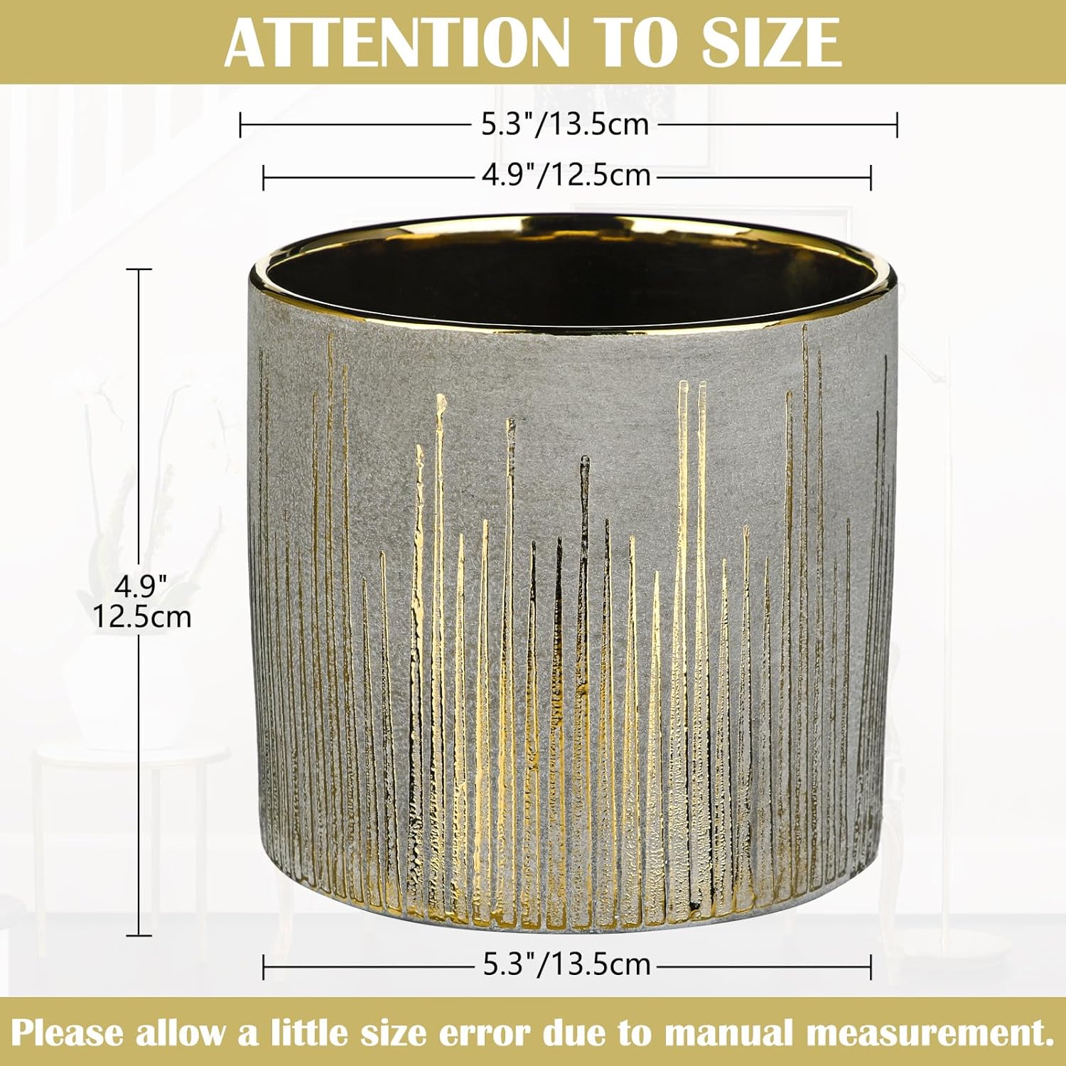 Small Ceramic Pot for Indoor Plants