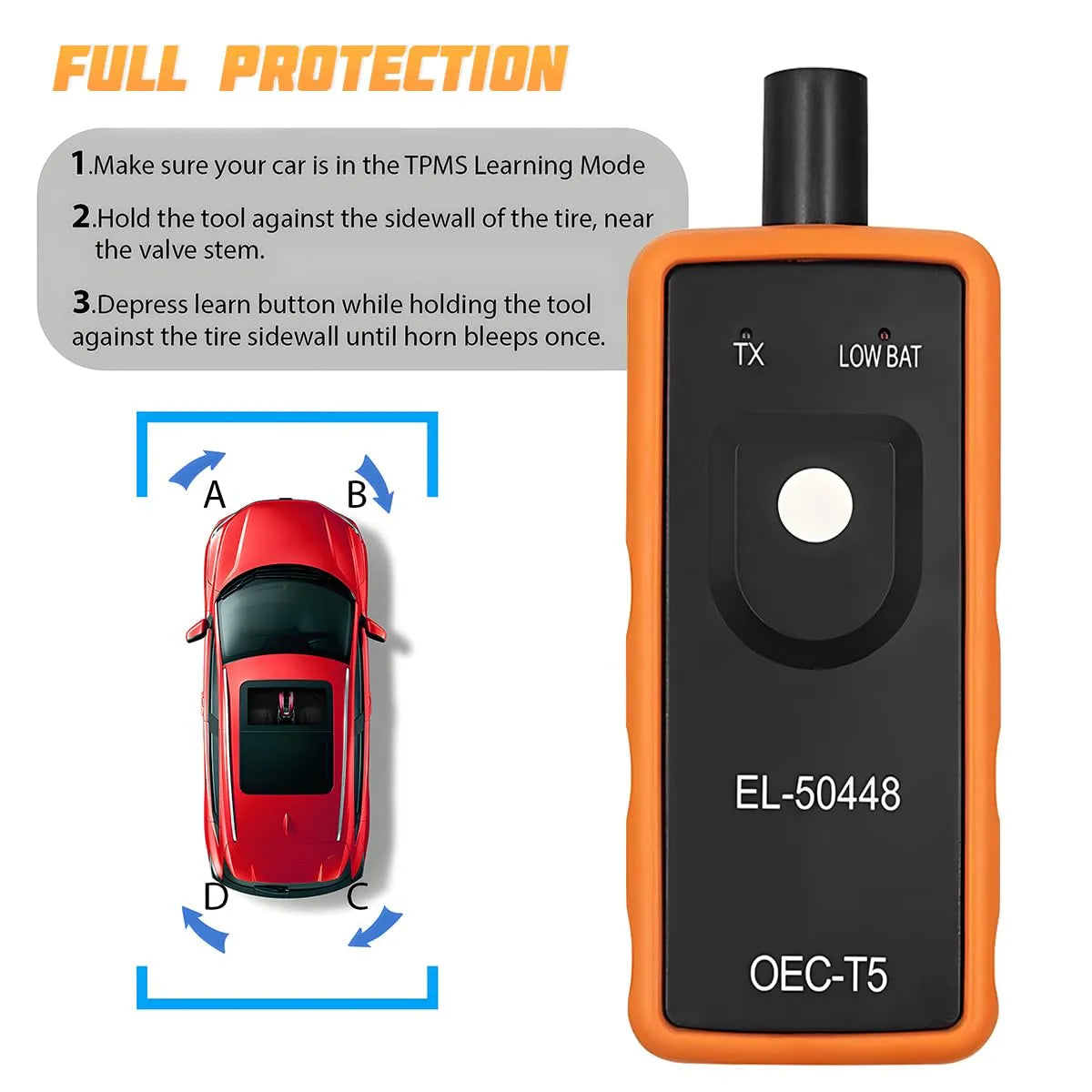 Coocoe TPMS Sensor Relearn Activation Tool