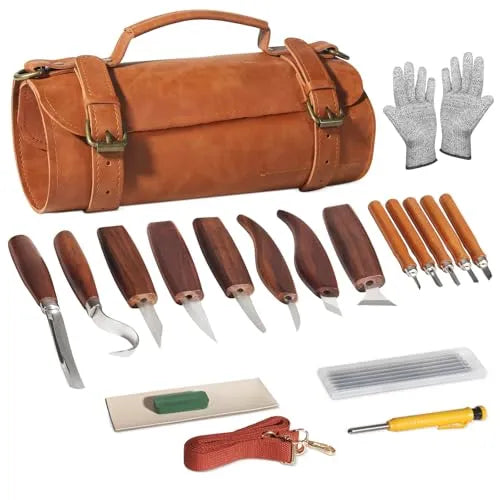 Coocoe Wood Carving Knife Set