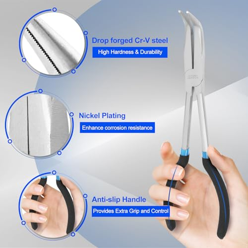 Coocoe Flexible Hose Clamp Pliers Set