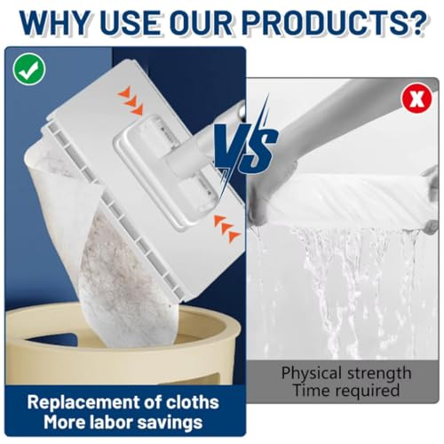 Coocoe Automatic Cloth Changing Mini Mop