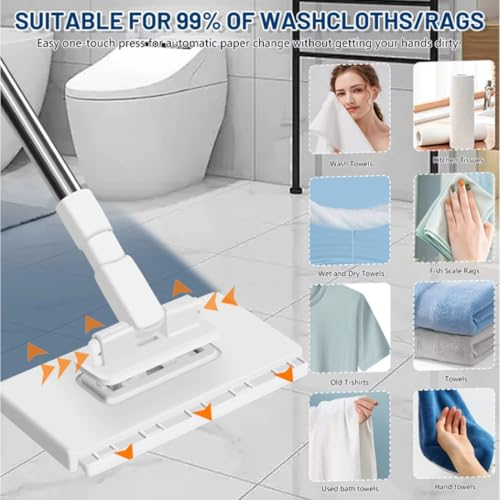 Coocoe Automatic Cloth Changing Mini Mop