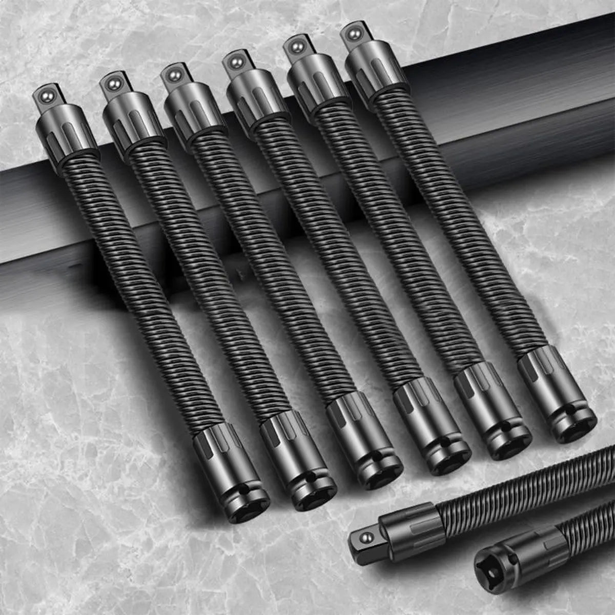 Coocoe 1/2 Flexible Shaft Extension Extender Torque Socket