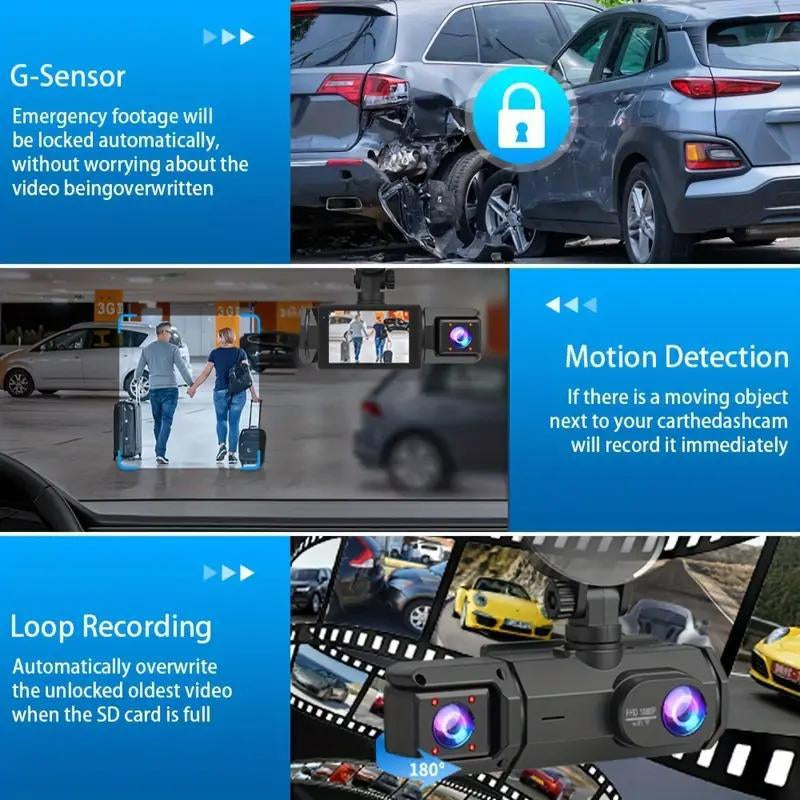 Coocoe HD Car Dash Cam Video Recorder