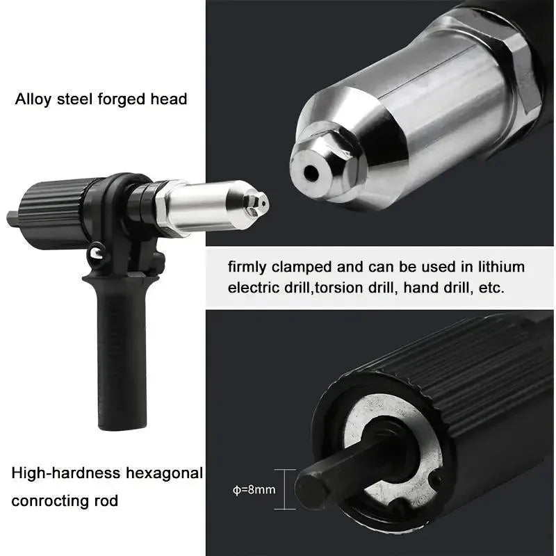 Coocoe Electric Drill Rivet Gun Adapter