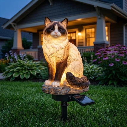 🌙 SOLAR ANIMAL GARDEN LIGHTS
