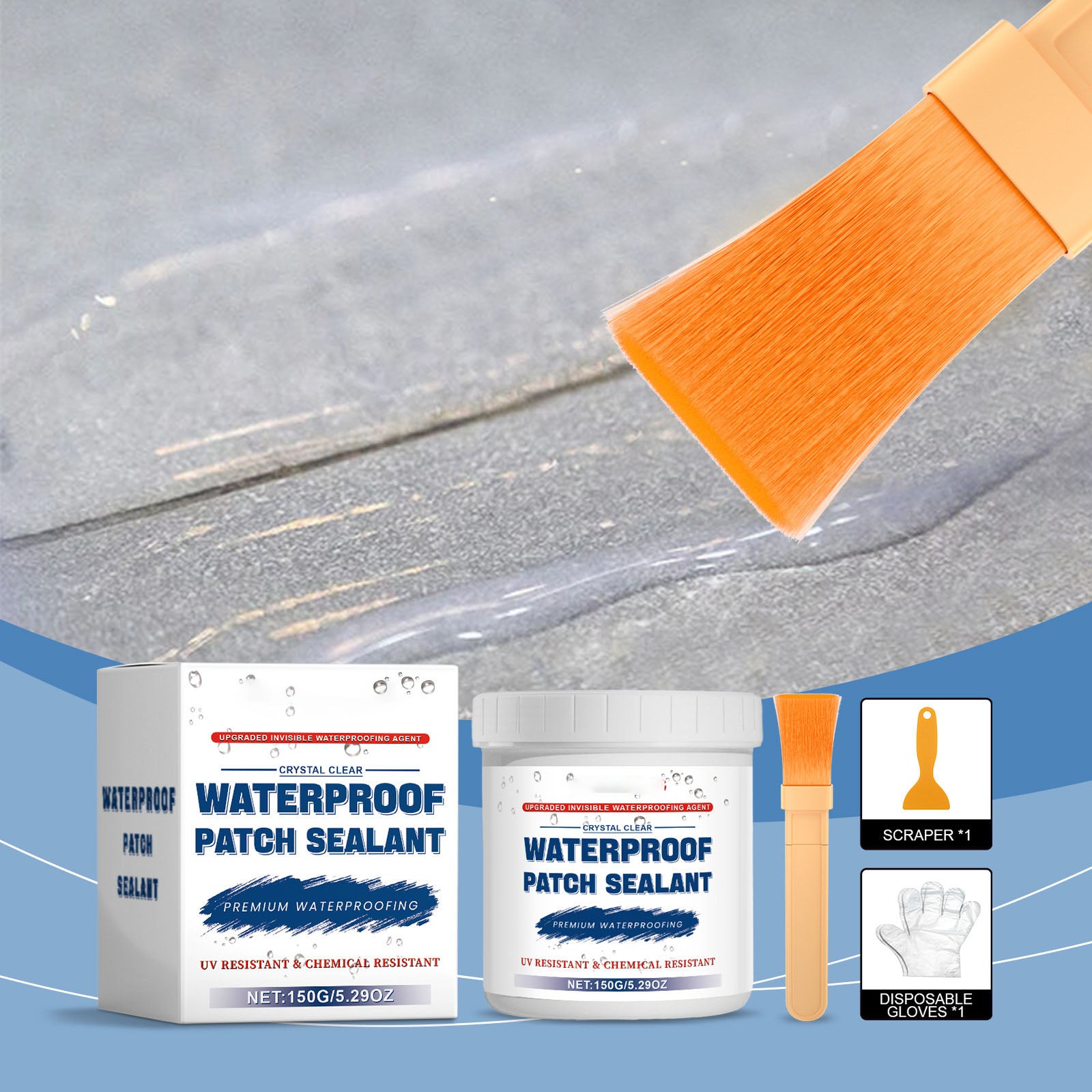 Coocoe Highly Effective Clear Waterproof Coating Kit