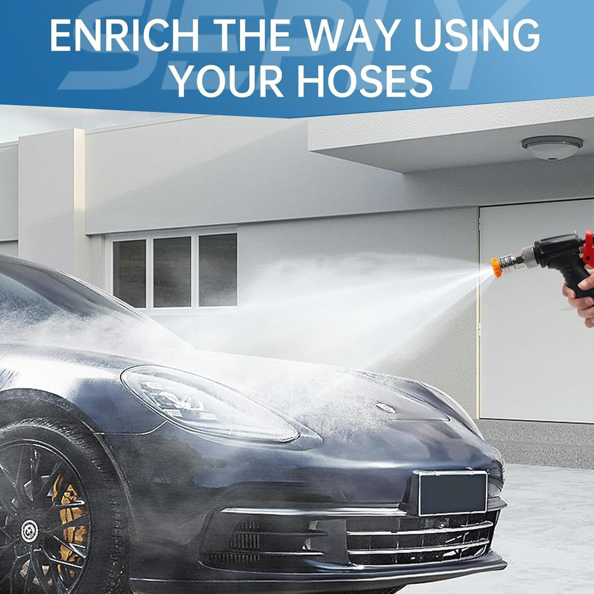 Coocoe Garden Hose to Mini Power Washer Adapter