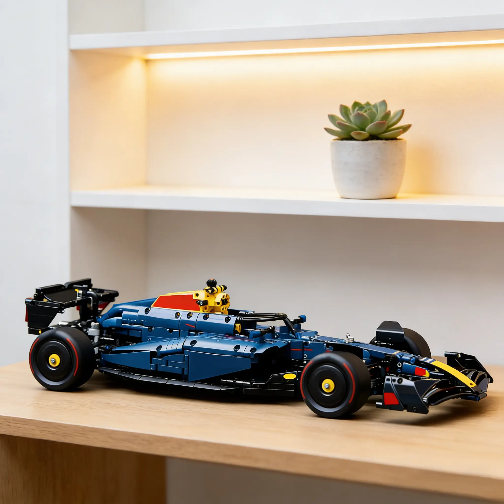 1639 Pieces, 25 inches, 1:8 Technic Racing Car Model Kit - Building Set for Adults, Ages 18+ with Realistic Features - Gift for Birthdays